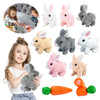 Interactive Bunny Toy with Sound & Movement Plush Gift