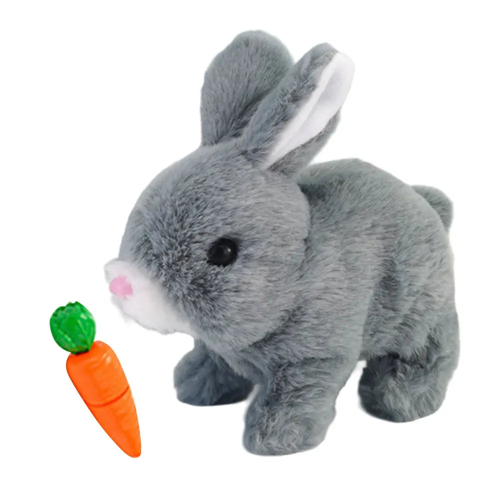 Interactive Bunny Toy with Sound & Movement Plush Gift