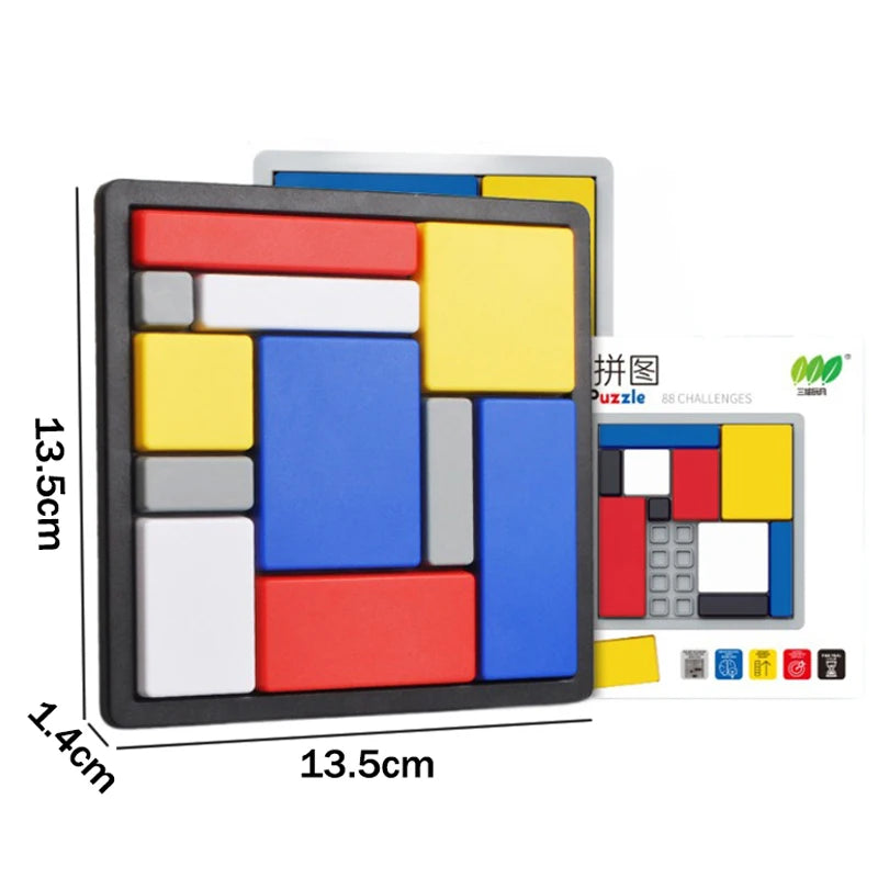MindCube Logic Puzzle – Défi Cérébral pour Enfants et Adultes, Cubes d'Entraînement de l'Intelligence, Jeu de Plateau Puzzle