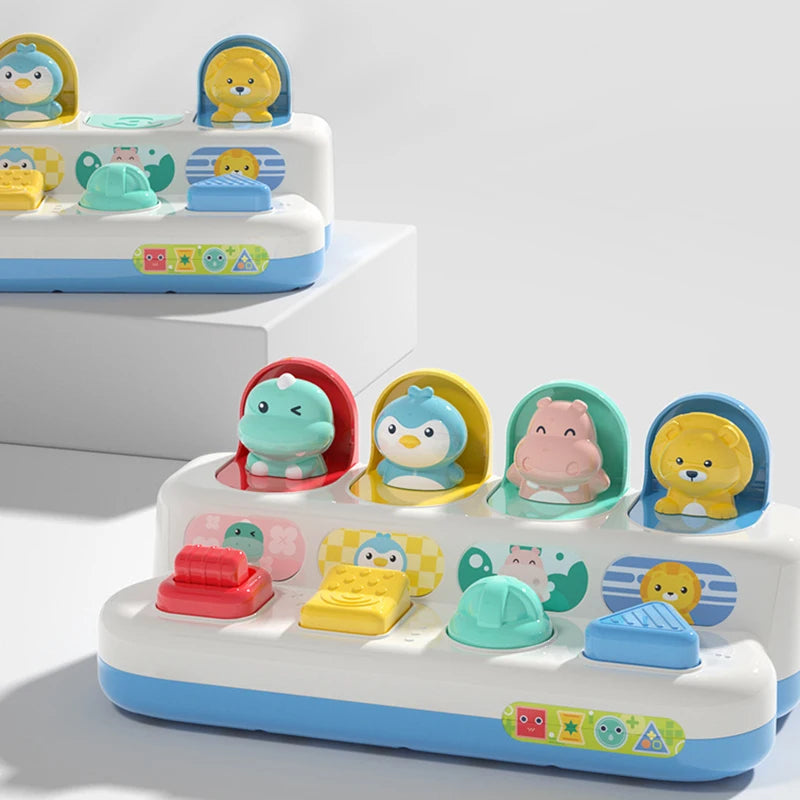 Interactive Pop Up Toy for Babies Montessori Learning Toy
