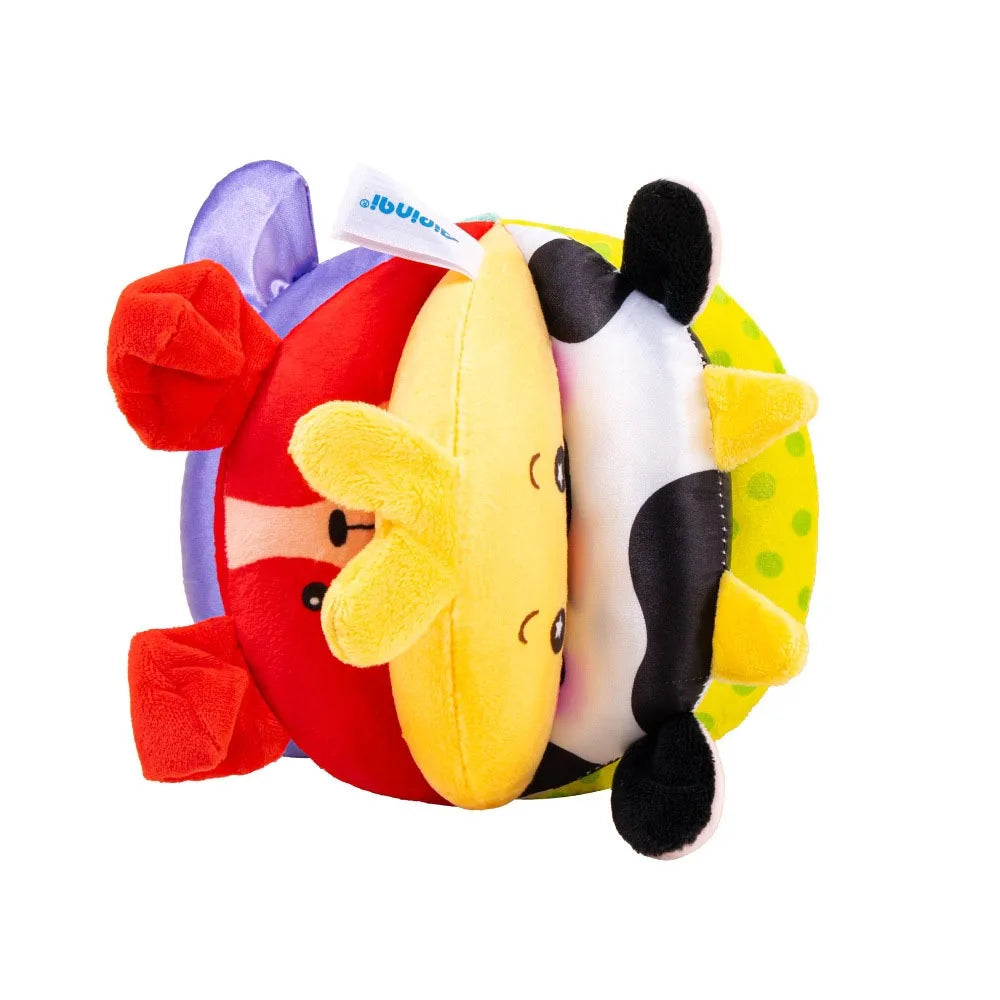 Balles de Préhension en Tissu Faites Main pour Bébés – Ensemble de Jouets Sensoriels Montessori, Entraînement à la Motricité Fine, 3 à 12 Mois