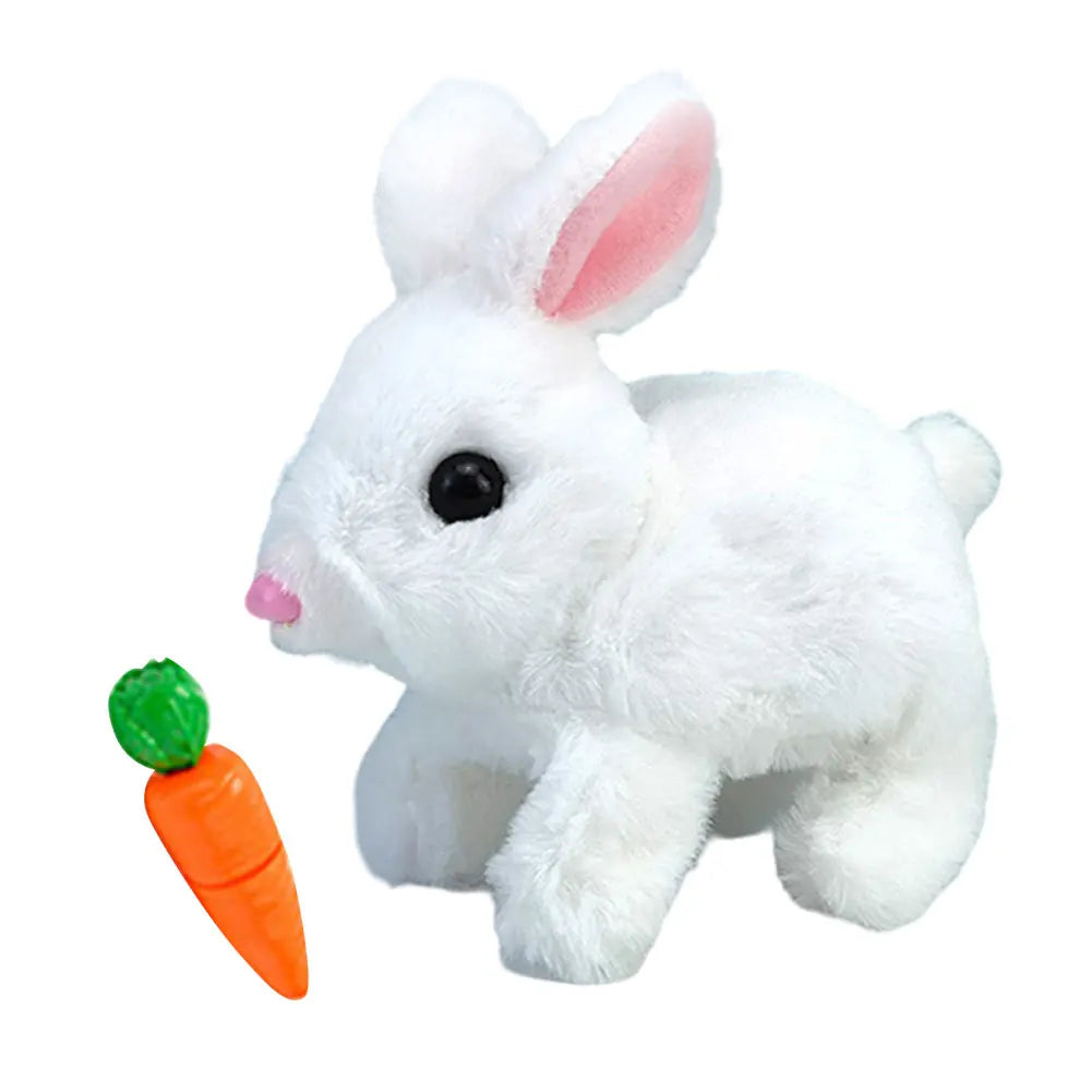 Interactive Bunny Toy with Sound & Movement Plush Gift