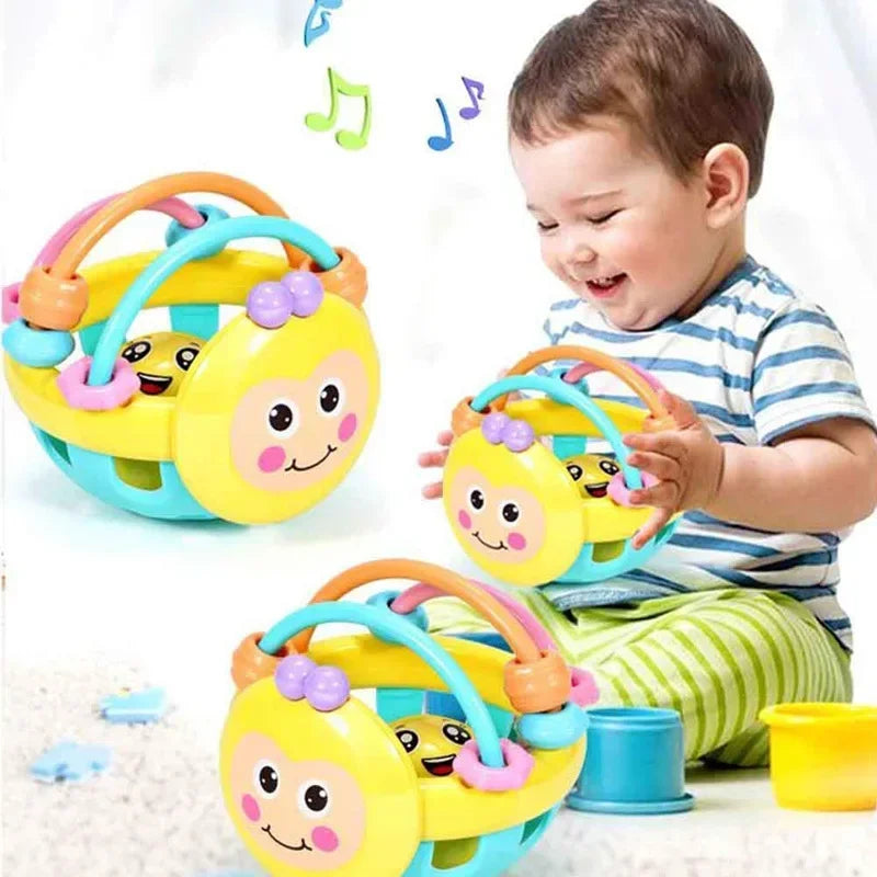Balle à Picots Bébé, Jeu d'Éveil Sensoriel