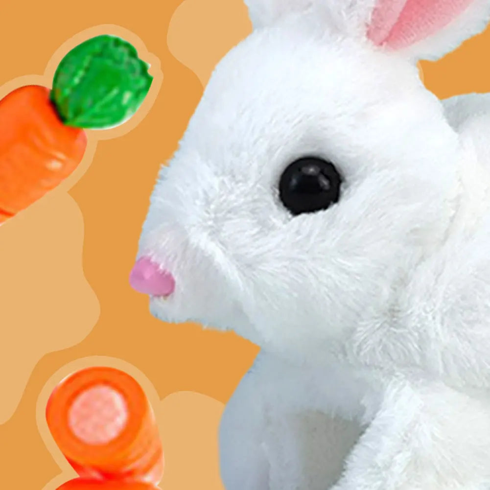 Interactive Bunny Toy with Sound & Movement Plush Gift