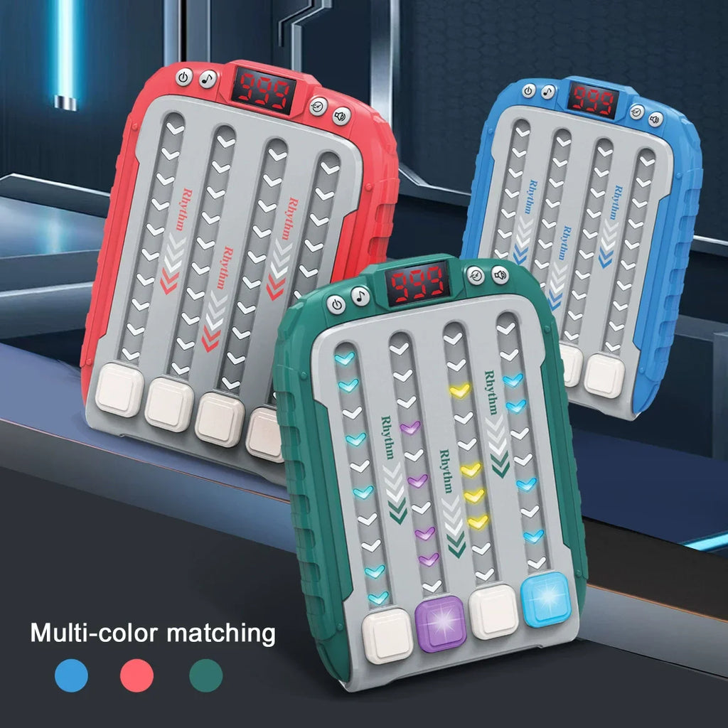 RhythmPop – Jeu de mémoire lumineux, jouet sensoriel électronique pour enfants, jeu de mémoire éducatif pour enfants.