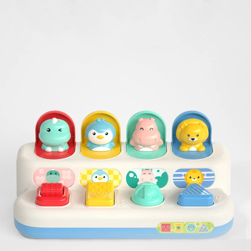 Interactive Pop Up Toy for Babies Montessori Learning Toy