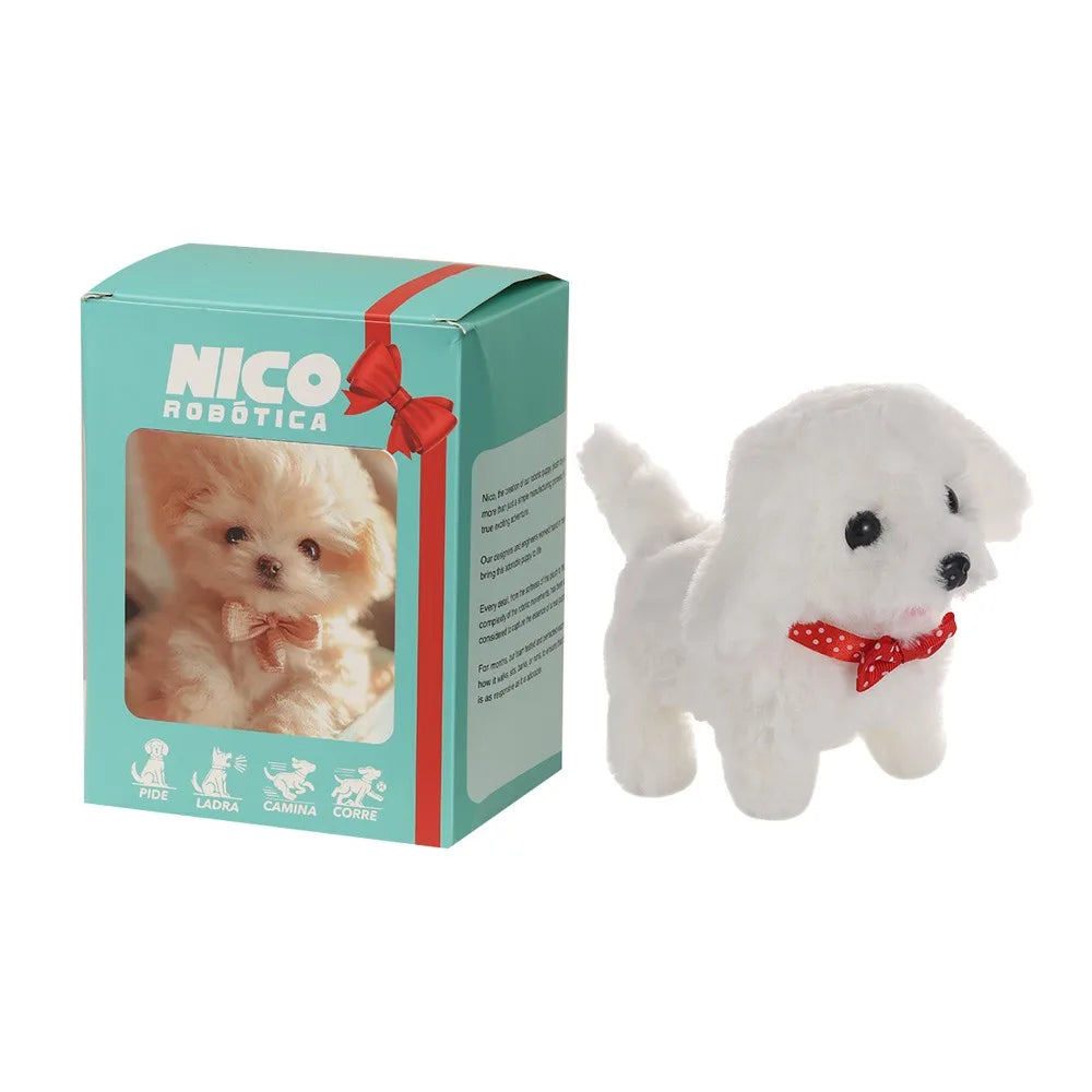 New Plush Robot Puppy Interactive Barking Toy Gift