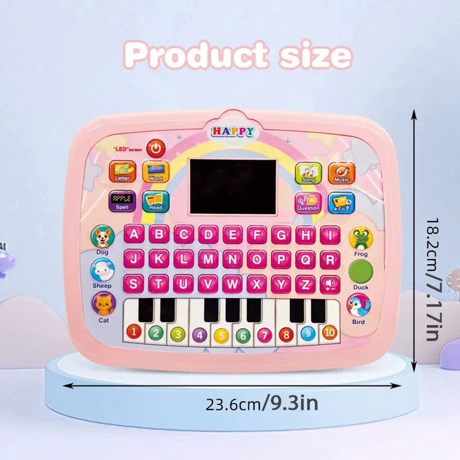 tablette d'apprentissage pour tout-petits KidLearnLED Laptop Tablette
