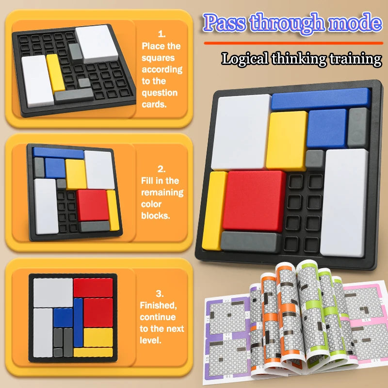 MindCube Logic Puzzle – Défi Cérébral pour Enfants et Adultes, Cubes d'Entraînement de l'Intelligence, Jeu de Plateau Puzzle