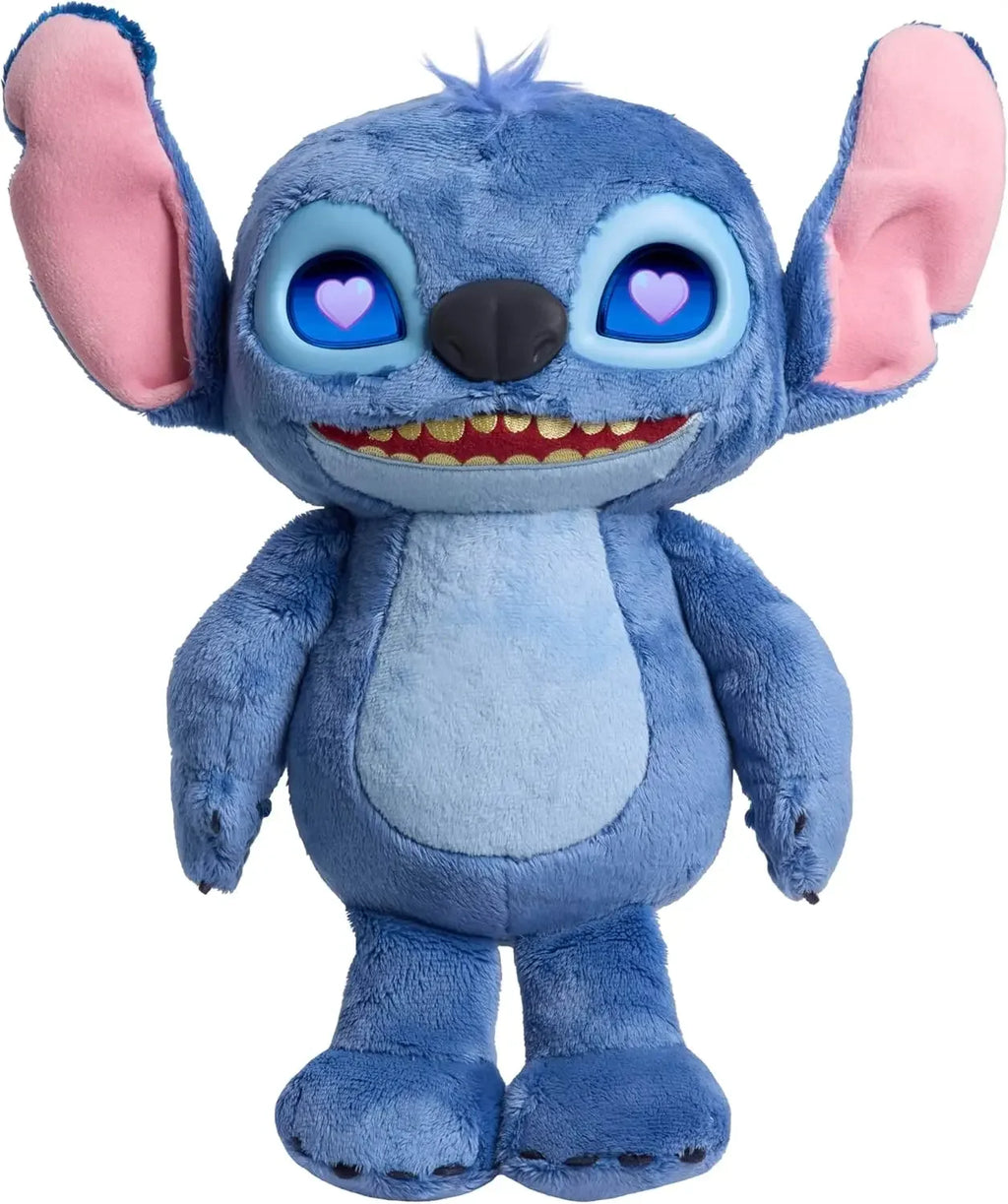 Stitch Interactive Plush Doll LCD Eyes Soft Toy Gift
