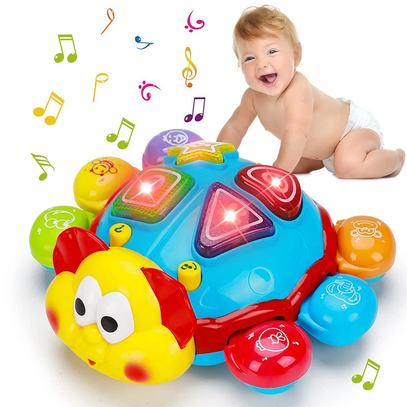 StepMate Bilingual Walker – Jouet Musical à Ramper et à Marcher, Jouet d'Apprentissage Espagnol-Anglais, Jouet Lumineux pour Nourrissons, Cadeau pour Enfants