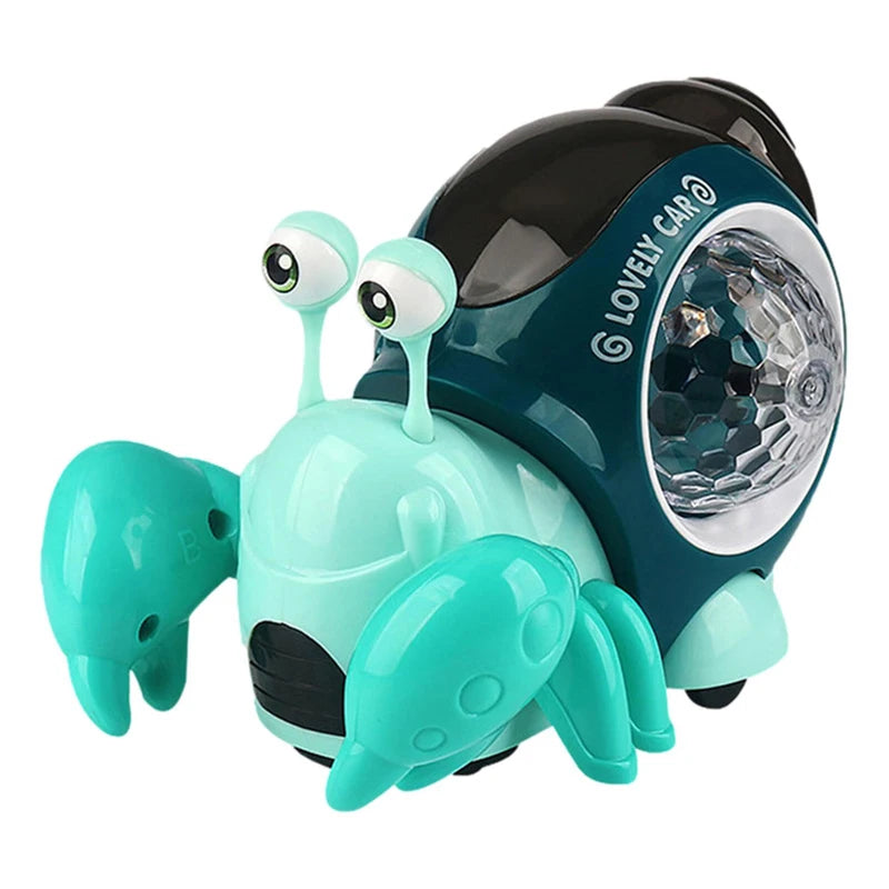 Crabe Musicale Interactif 🦀 — Le jouet qui fait bouger et sourire bébé !