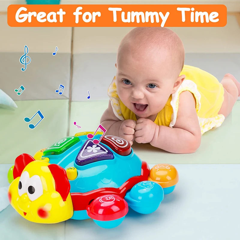StepMate Bilingual Walker – Jouet Musical à Ramper et à Marcher, Jouet d'Apprentissage Espagnol-Anglais, Jouet Lumineux pour Nourrissons, Cadeau pour Enfants