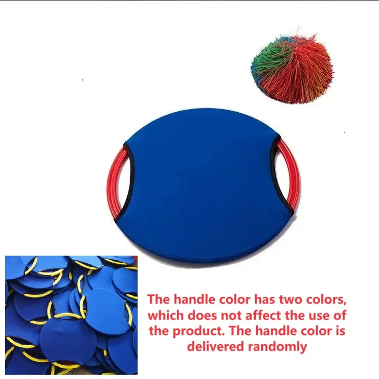 RallyRing Bounce Paddle Ball – Jeu de Balle Élastique pour Enfants et Adultes | Jeu Coopératif d'Extérieur