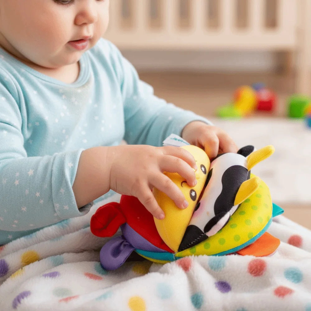 Balles de Préhension en Tissu Faites Main pour Bébés – Ensemble de Jouets Sensoriels Montessori, Entraînement à la Motricité Fine, 3 à 12 Mois