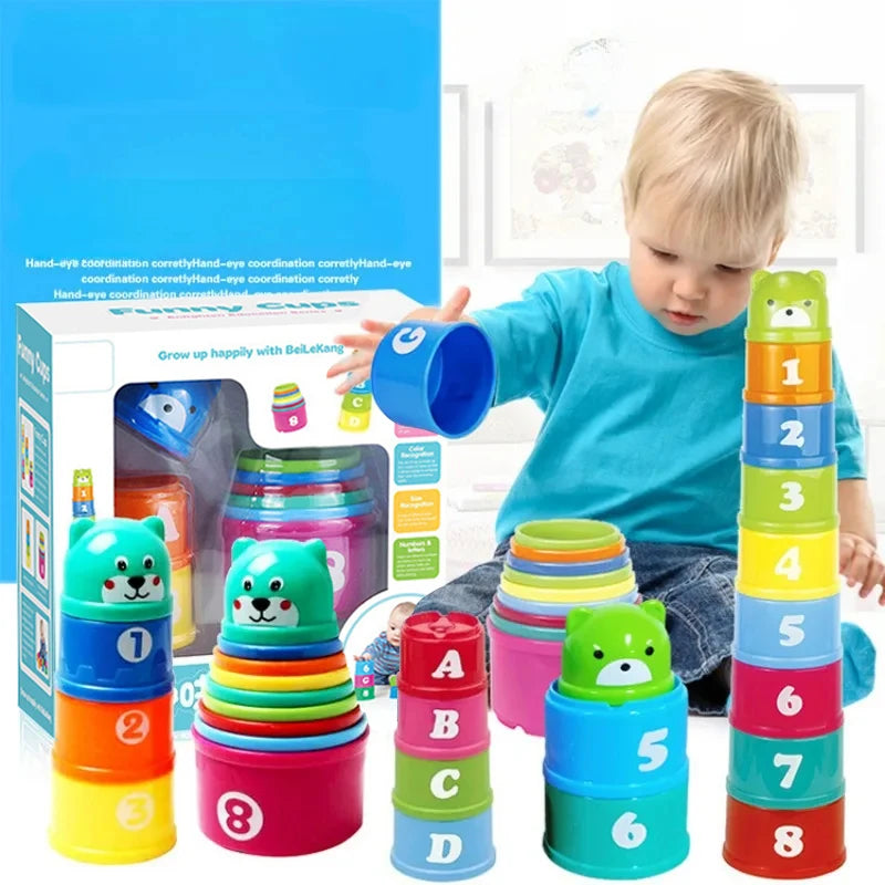 Jeu de Gobelets Rapidité pour Enfants – Jouet d'Entraînement aux Réflexes pour un Moment en Famille et le Développement de la Motricité Fine