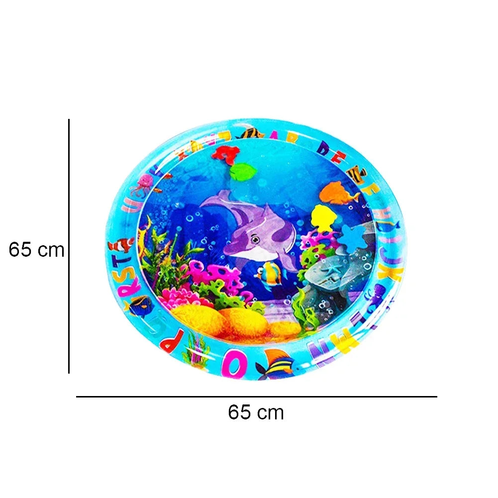 Coussin d'eau gonflable pour bébé, éveil sensoriel