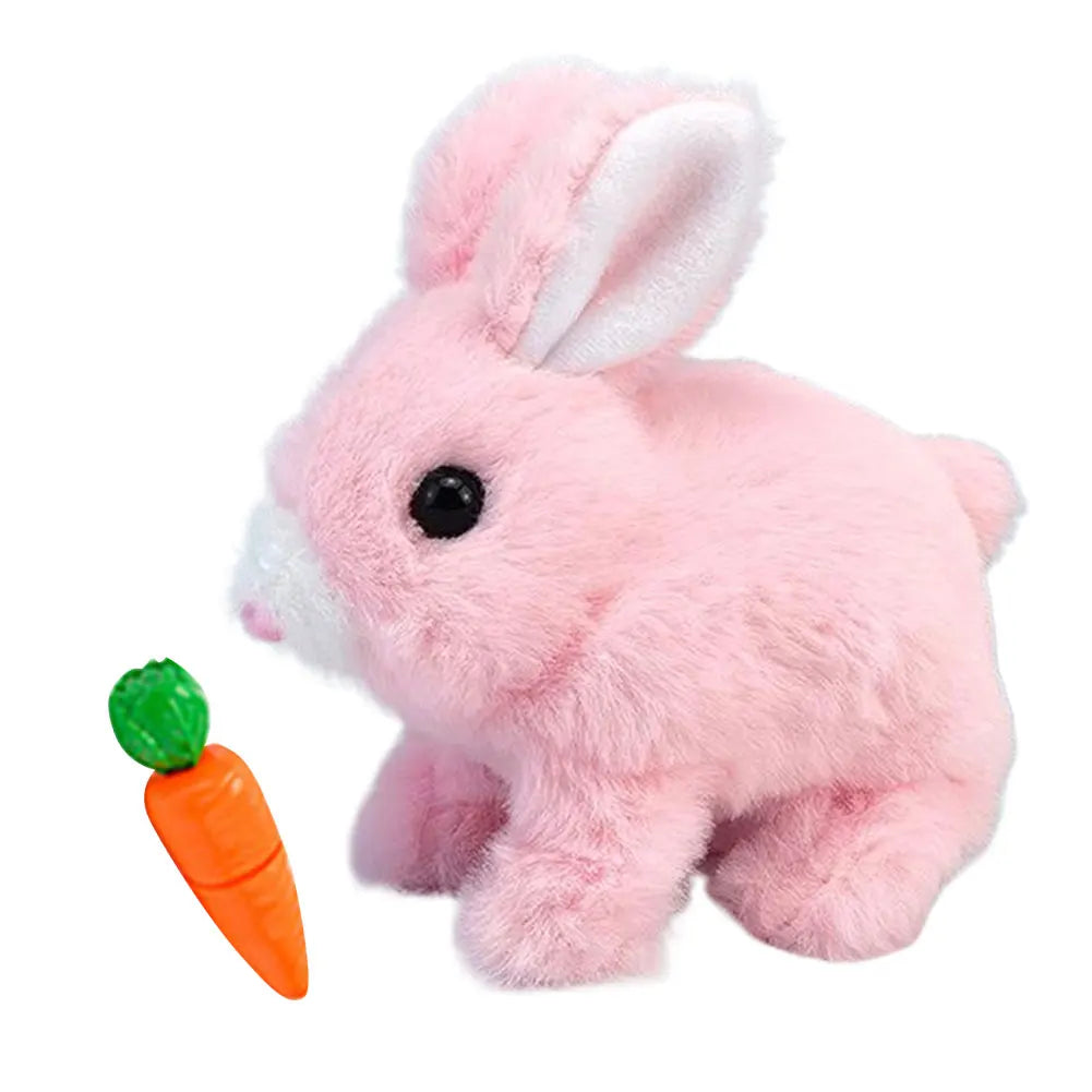 Interactive Bunny Toy with Sound & Movement Plush Gift