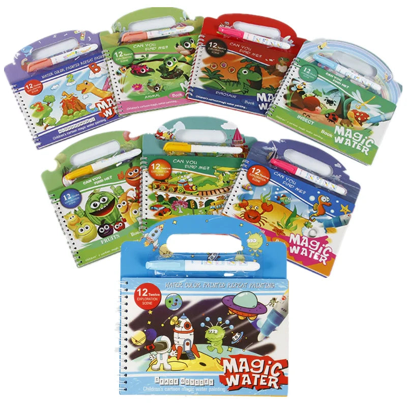Tableau Magique Aquarelle Montessori