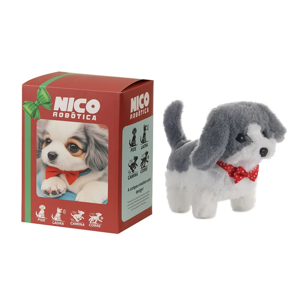New Plush Robot Puppy Interactive Barking Toy Gift