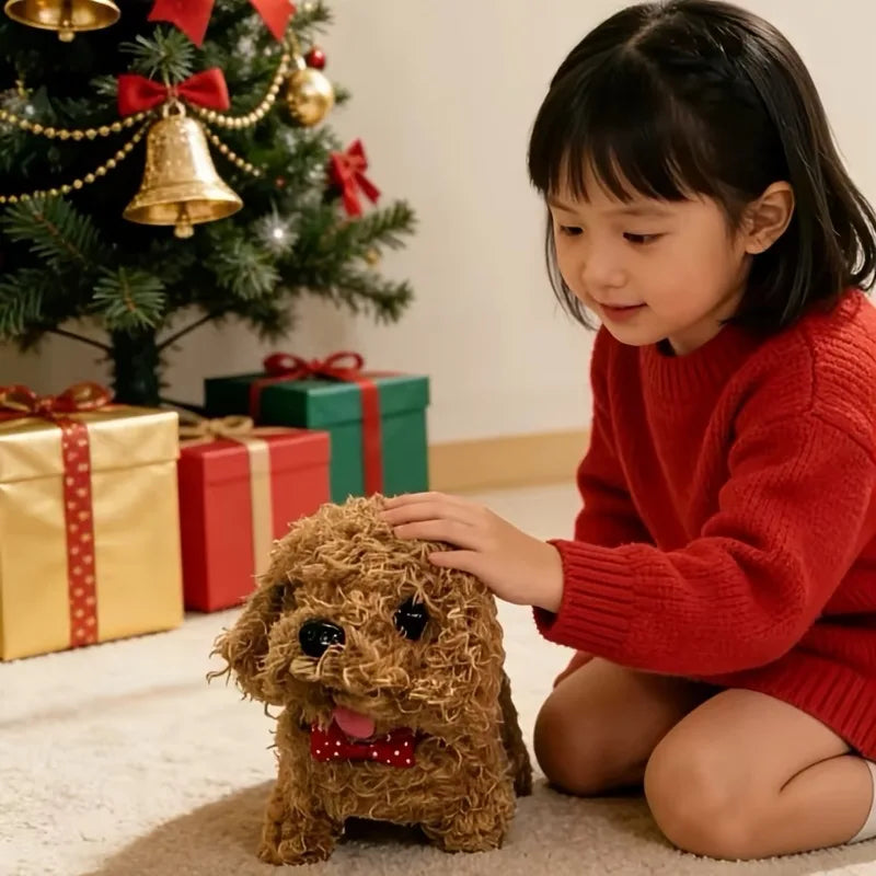Interactive Plush Robot Dog Toy Cute Smart Puppy Gift