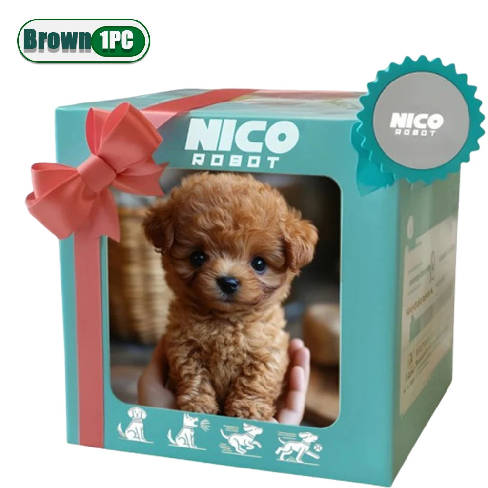 Interactive Plush Robot Dog Toy Cute Smart Puppy Gift