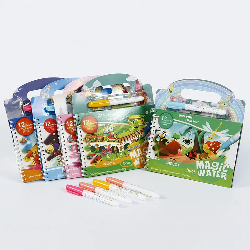 Tableau Magique Aquarelle Montessori