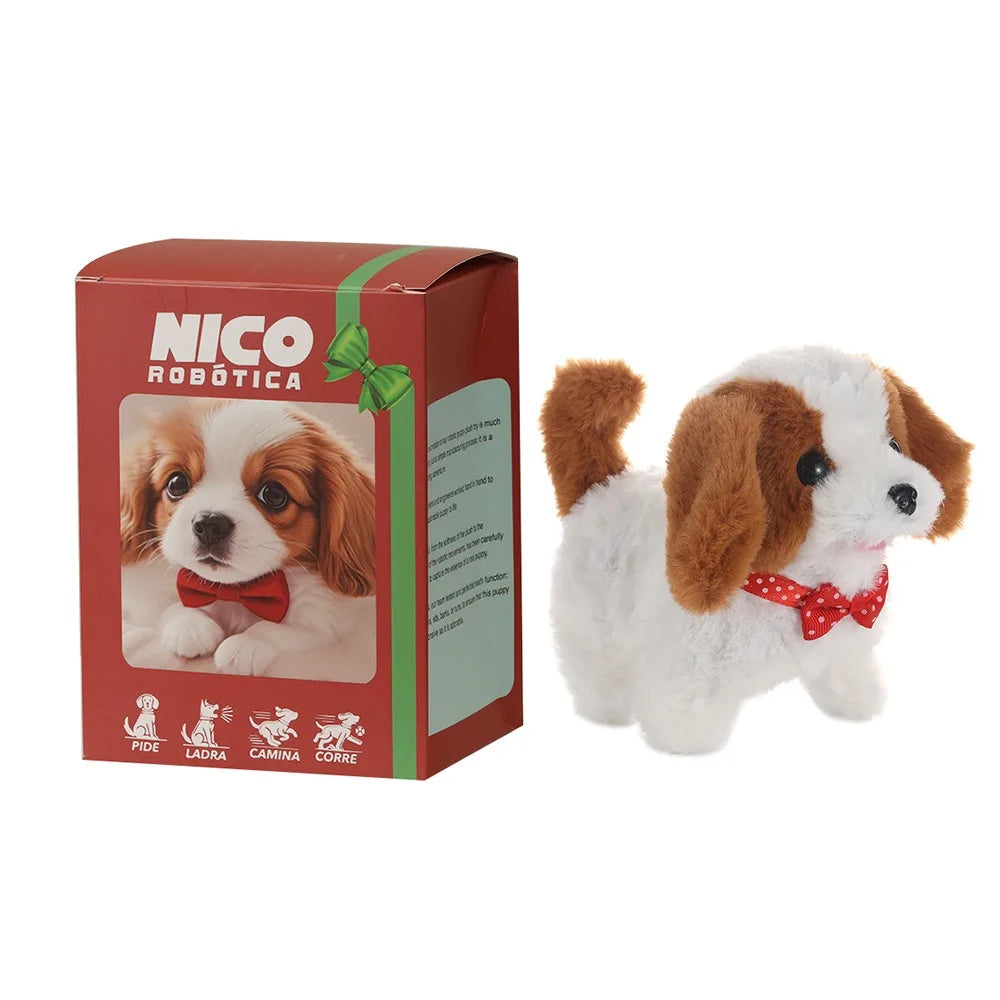 New Plush Robot Puppy Interactive Barking Toy Gift