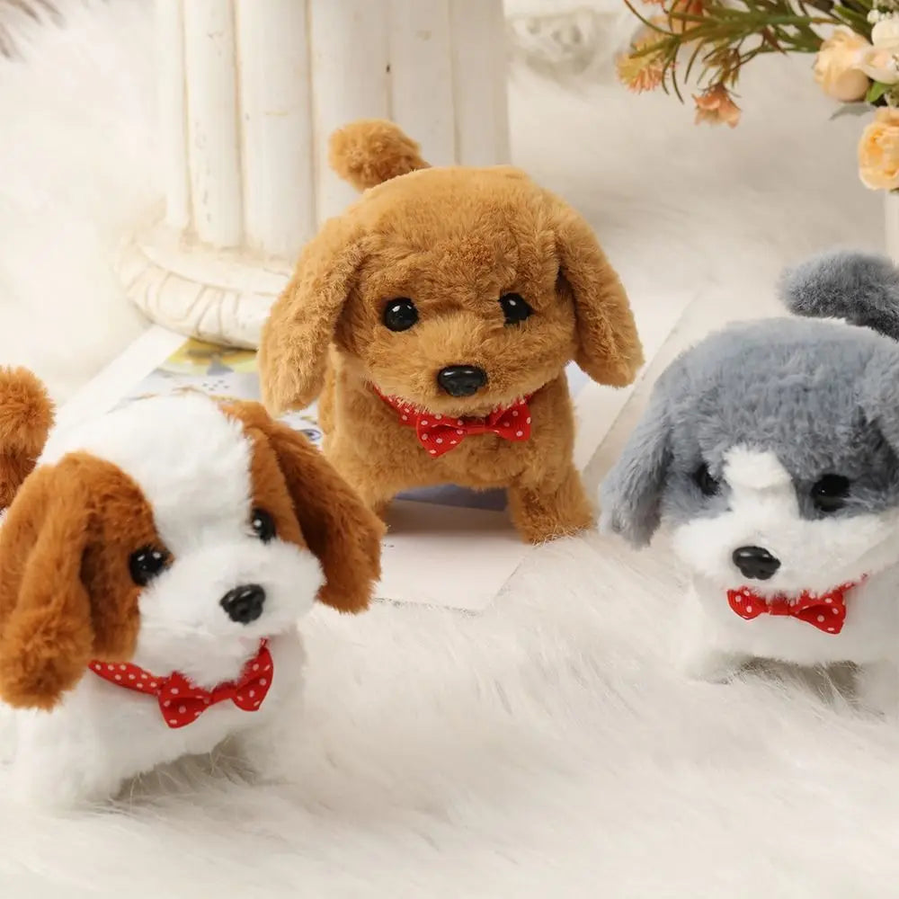 New Plush Robot Puppy Interactive Barking Toy Gift