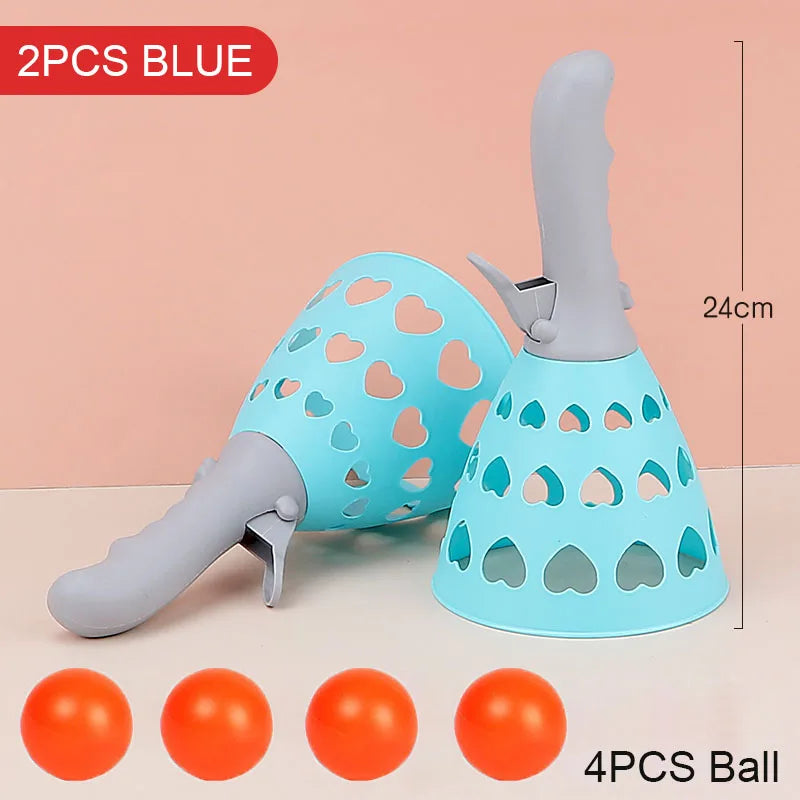 Raquettes Accroche-Tout – Jeu de Balle à 2 Joueurs pour Enfants