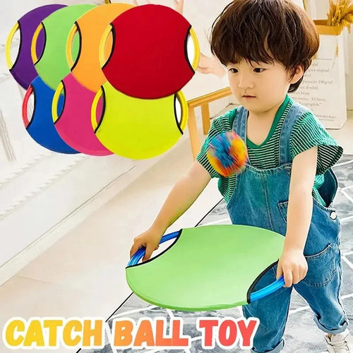 RallyRing Bounce Paddle Ball – Jeu de Balle Élastique pour Enfants et Adultes | Jeu Coopératif d'Extérieur