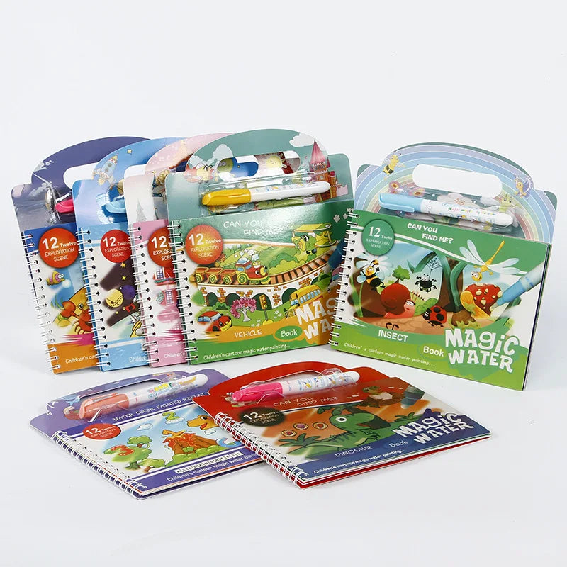 Tableau Magique Aquarelle Montessori