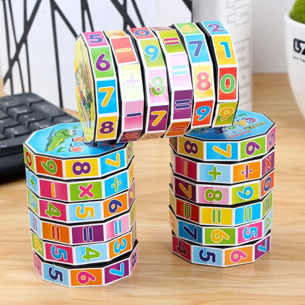 Cube Magique Montessori – Jouet Puzzle Mathématique