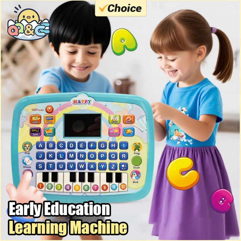 tablette d'apprentissage pour tout-petits KidLearnLED Laptop Tablette